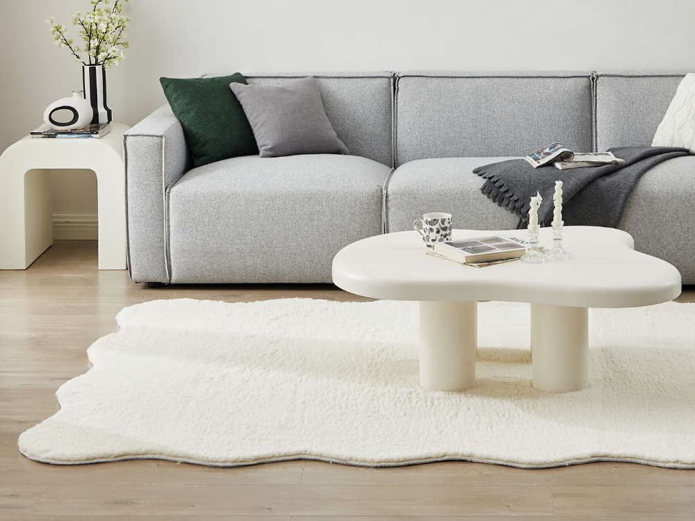 Jerome Wave-shaped Fluffy Rug