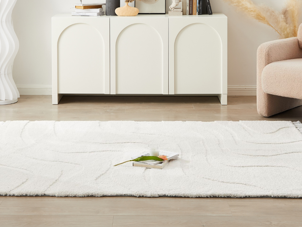Kaya Flat-weaved Fringed Rug