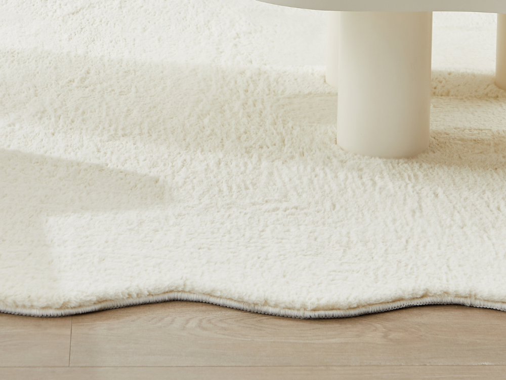 Jerome Wave-shaped Fluffy Rug