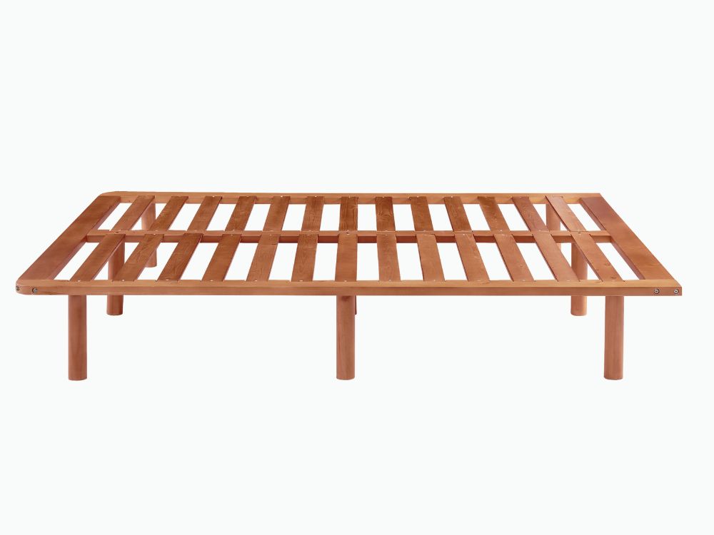 Cali Bed Base in Walnut