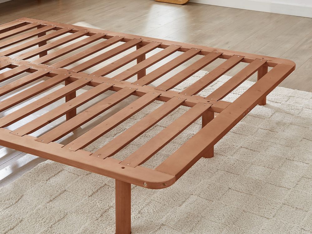 Cali Bed Base in Walnut