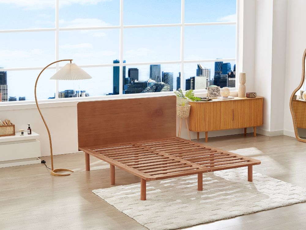 Cali Bed Frame in Walnut