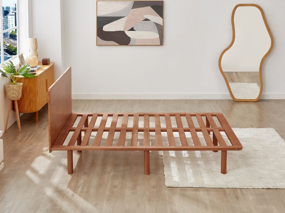 Cali Bed Frame in Walnut