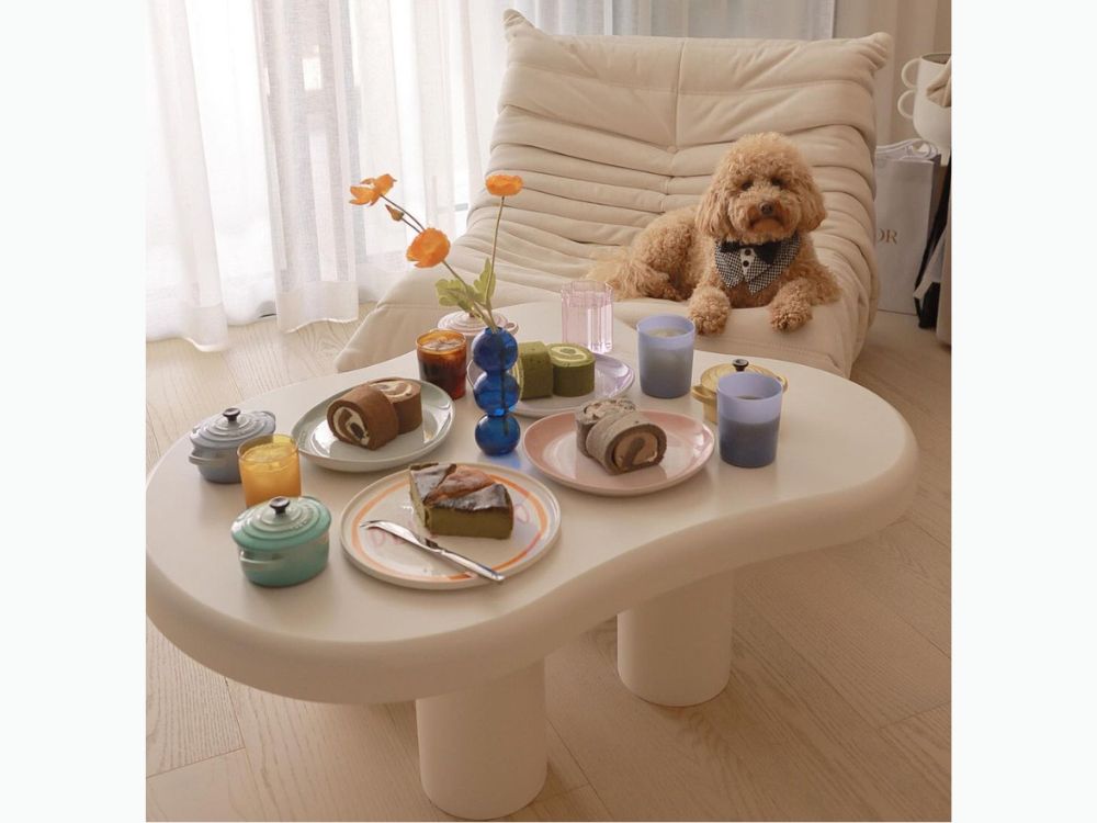 Cloud White Coffee Table