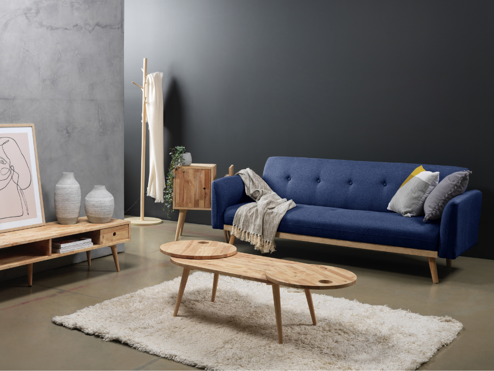 Nikko 3 Seater Sofa Bed