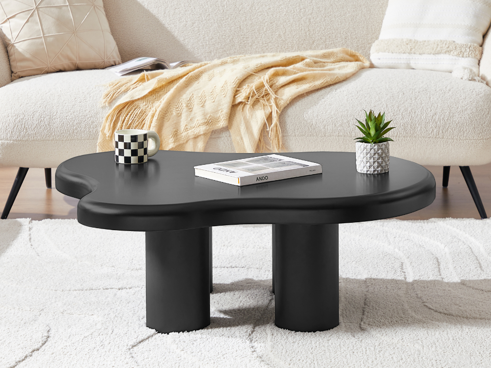 Cloud Black Coffee Table
