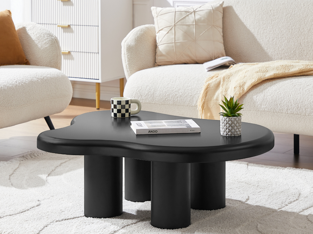 Cloud Black Coffee Table