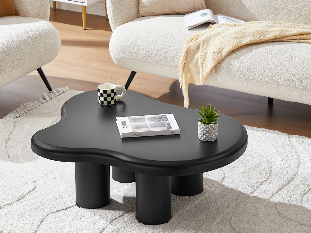 Cloud Black Coffee Table