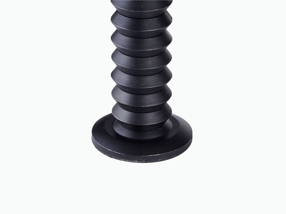 Yura Hand-Brushed Metal Floor Lamp