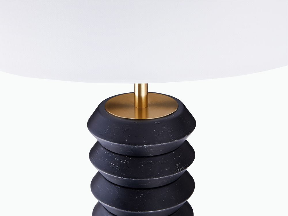 Yura Hand-Brushed Metal Floor Lamp