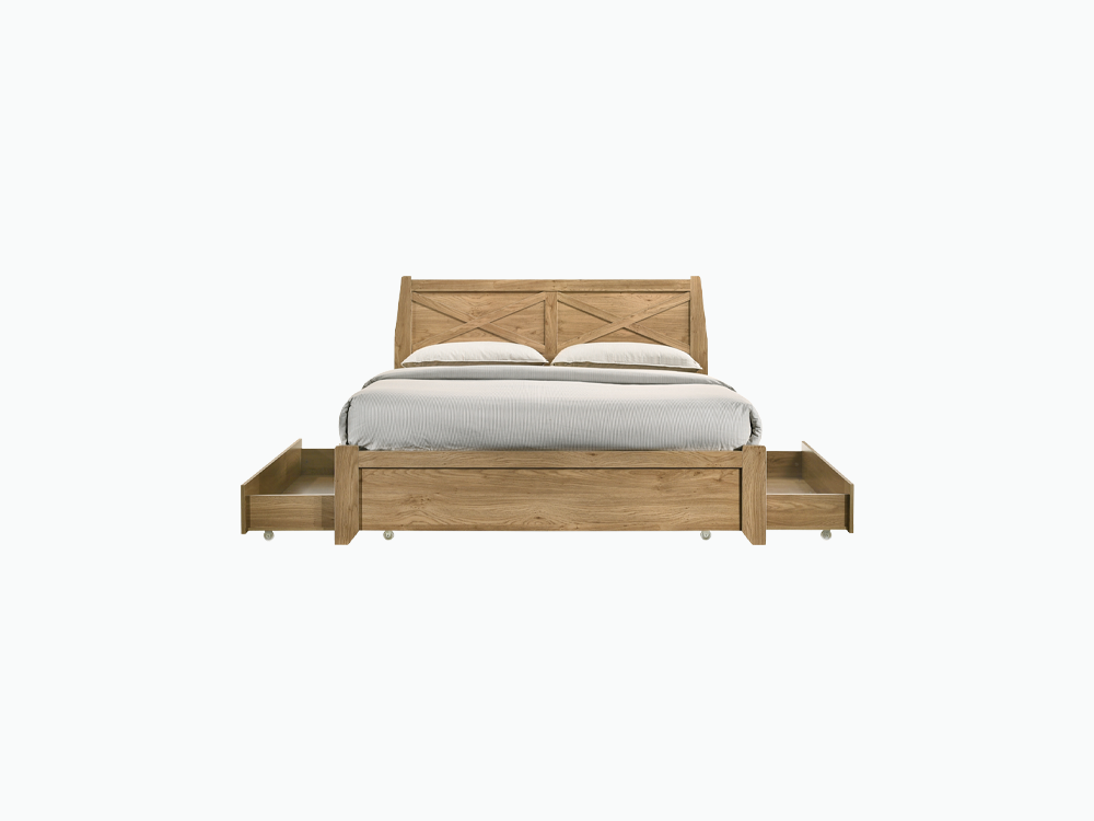 Mia Bed Frame with Drawers